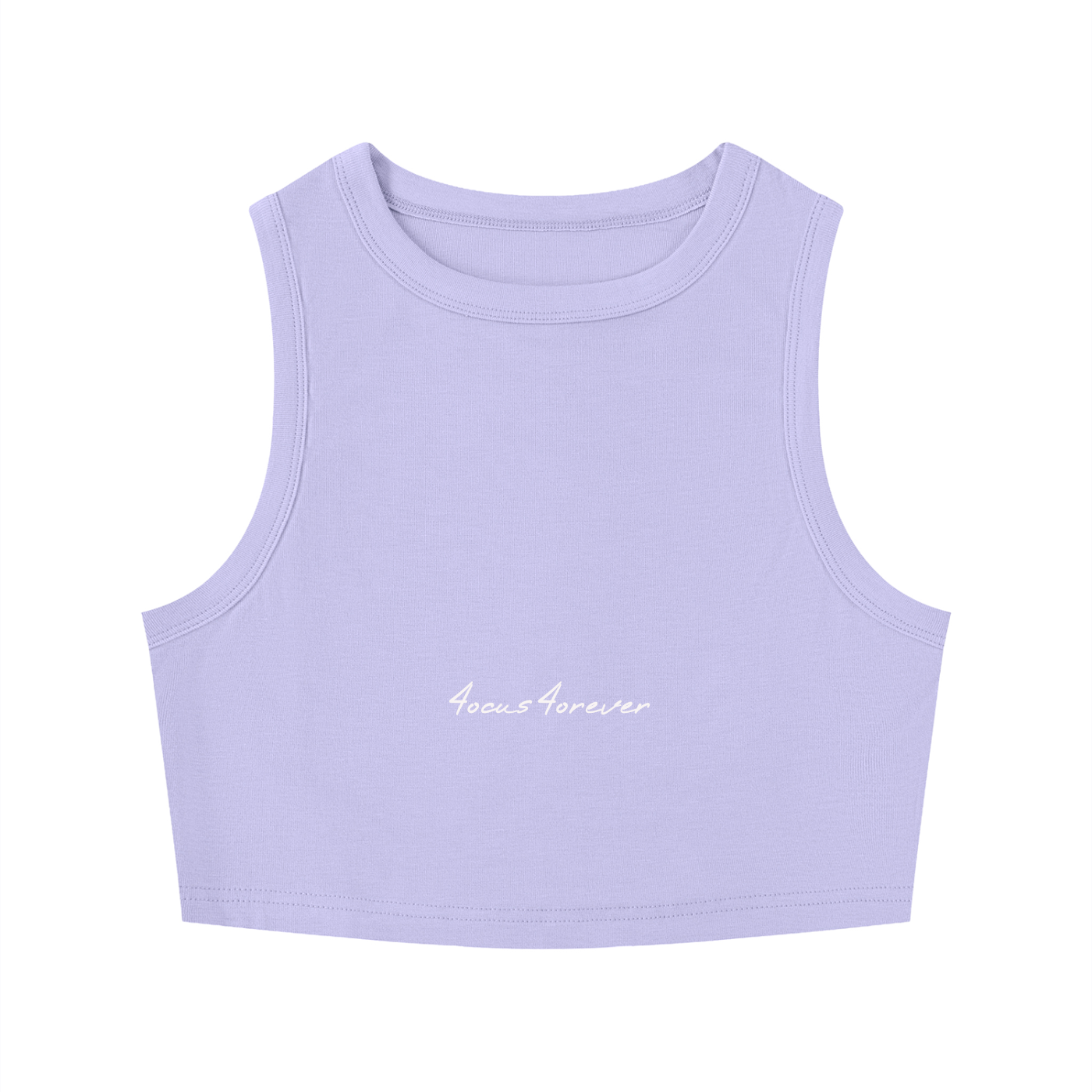 Women's Tight Crewneck Crop Tank Top