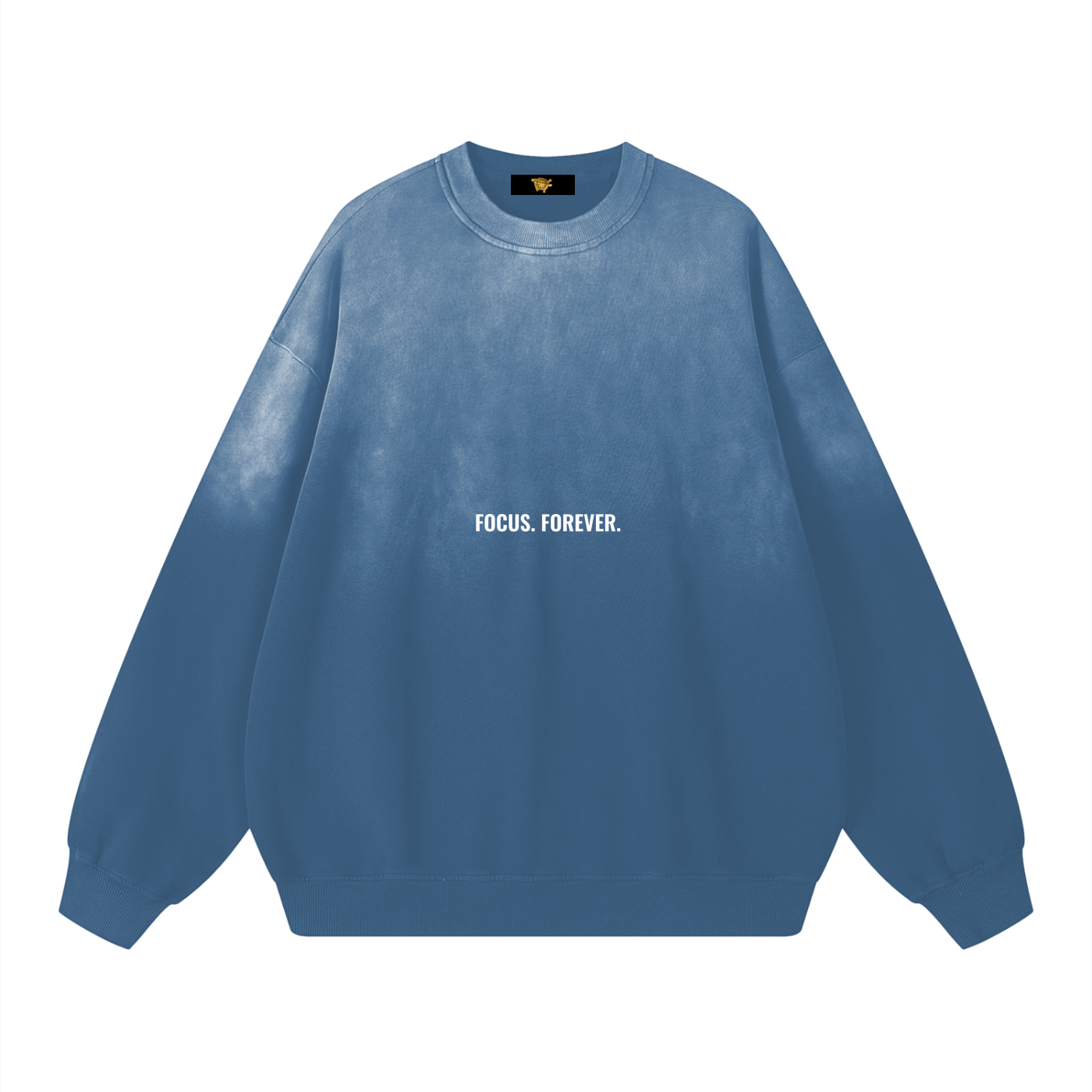 Sunfade Drop-Shoulder Cotton Sweatshirt