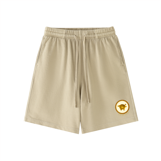 Vintage Wash Cotton Shorts