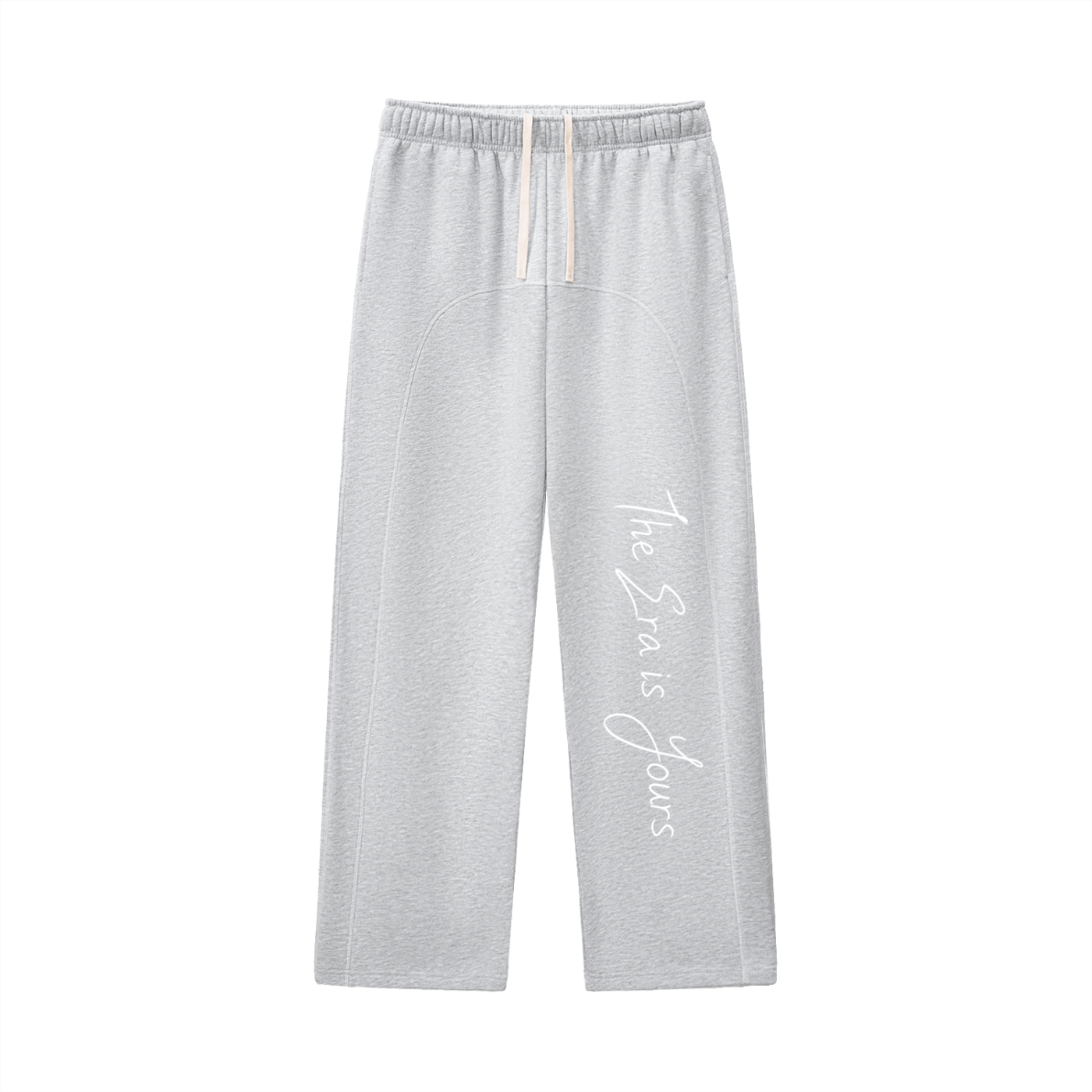 Contrast-Stitched Fleece Sweatpants
