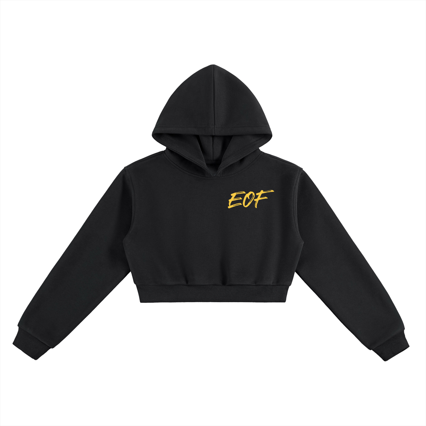Essential Cropped Hoodie