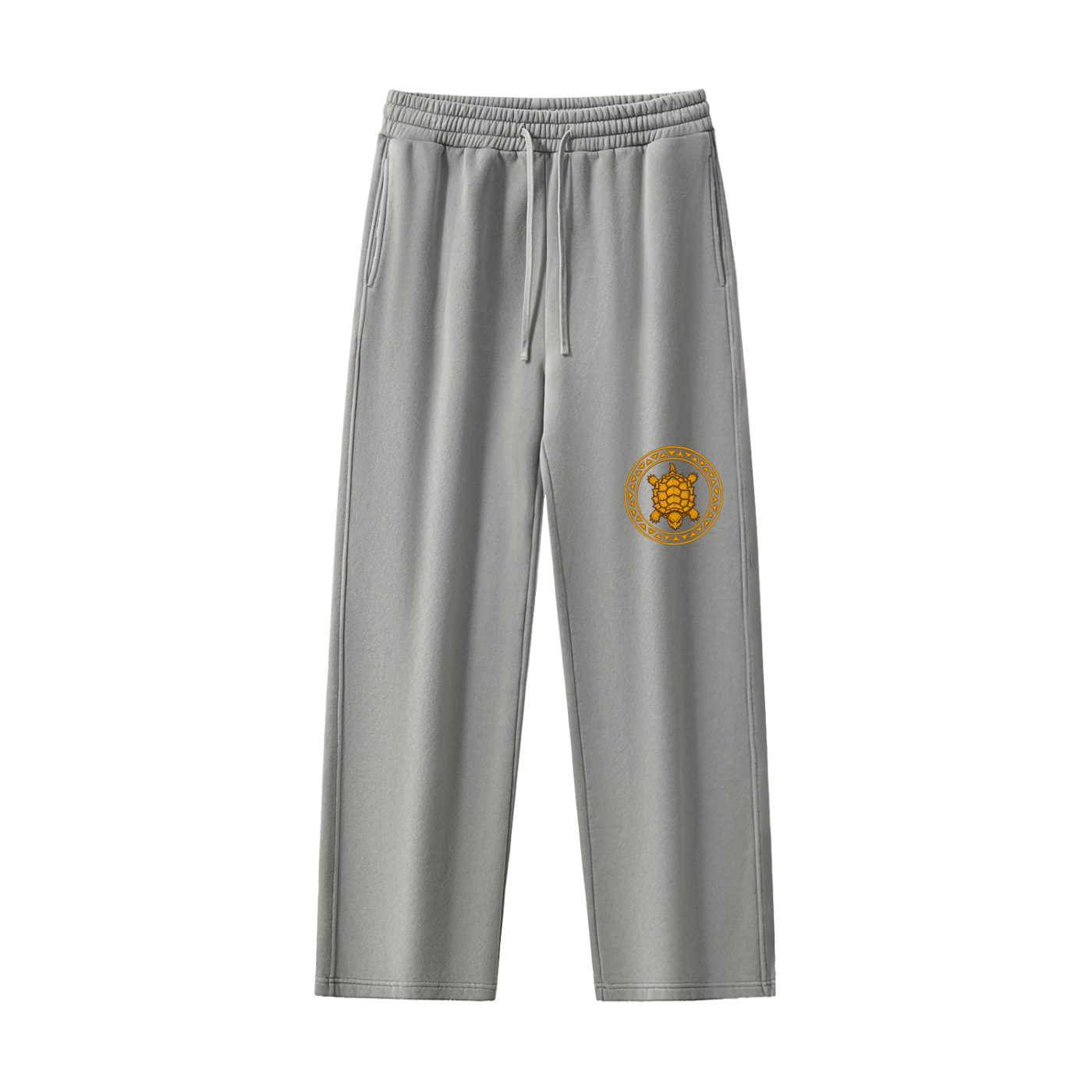 Frayed Enzyme Washed Fleece Sweatpants