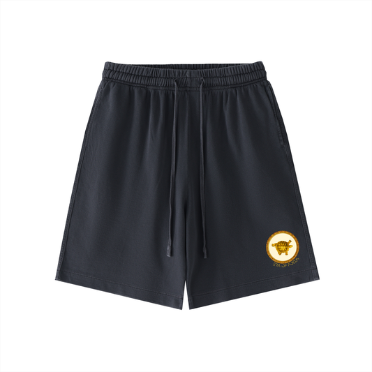 Vintage Wash Cotton Shorts