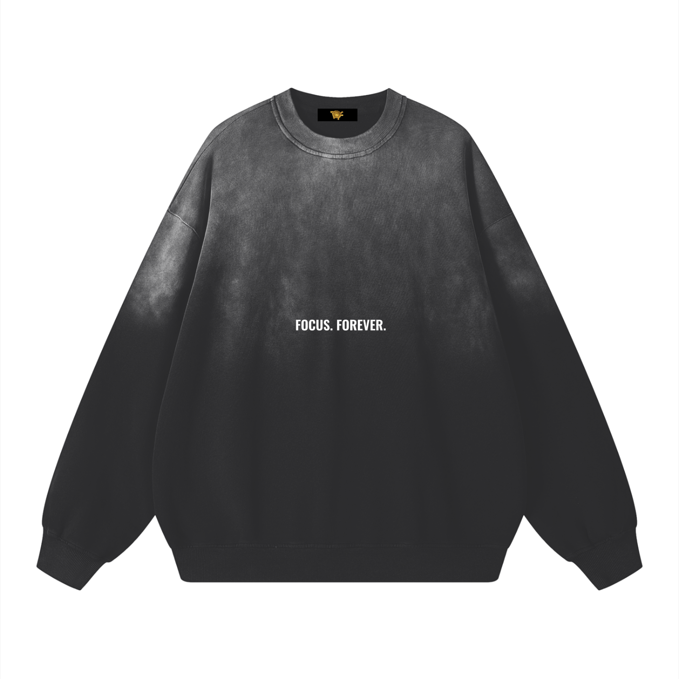 Sunfade Drop-Shoulder Cotton Sweatshirt